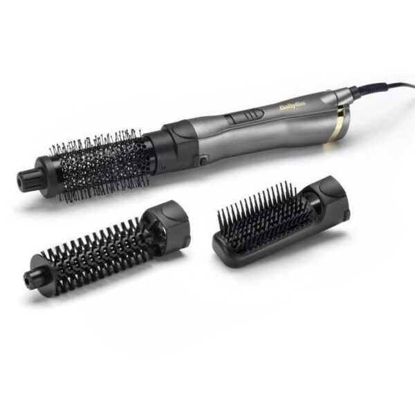 Titanium Gold Blow Dry Brush - BABYLISS - AS85TE - for natural styling and smoothing