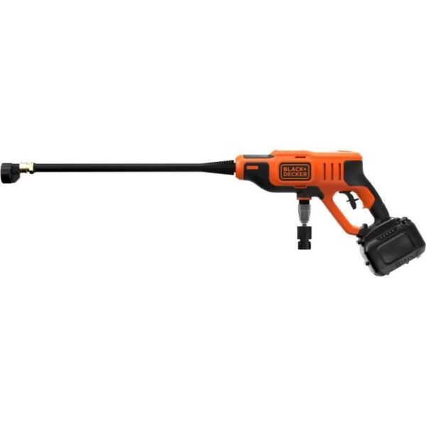 Black+Decker BCPC18B -XJ Pressure Cleaner 24 Bars Wireless Lithium 18 V - Without batir