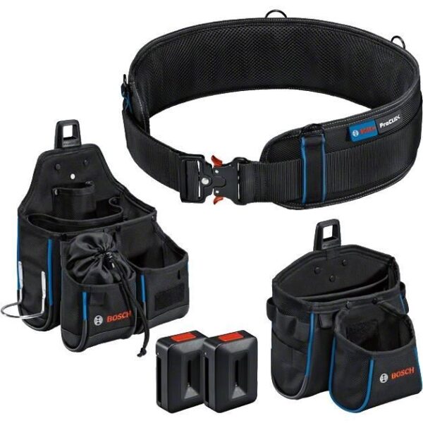 Bosch Professional Mobility Belt Kit 93 with GWT 2, GWT 4 and ProClick Holders - 1600A0265P