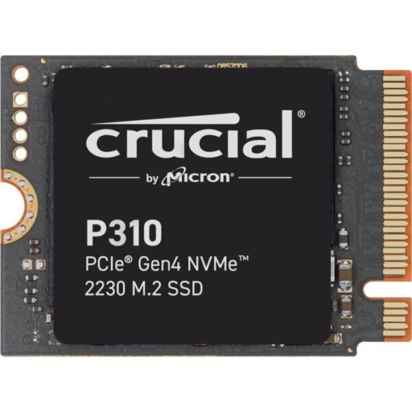 Internal SSD Drive - CRUCIAL - P310 1TB PCIe Gen4 2230 NVMe M.2 SSD (CT1000P310SSD2)