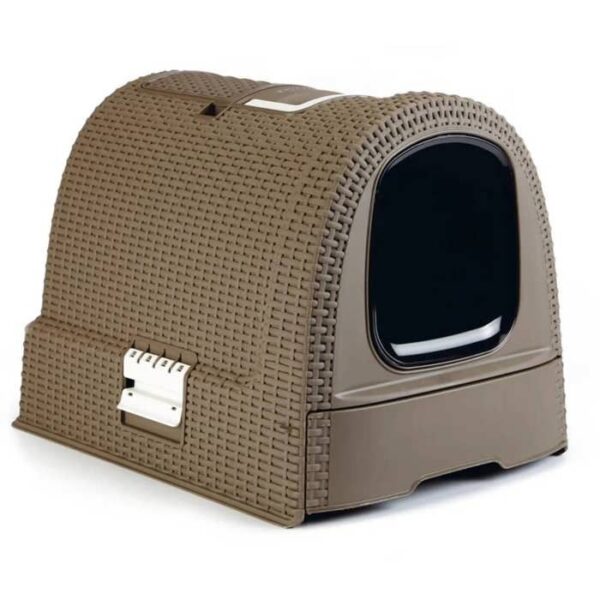 CURVER Mocha Cat Toilet House