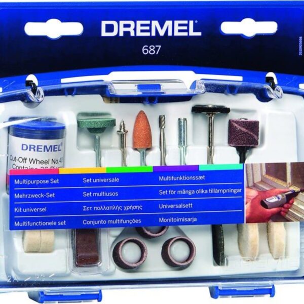 Dremel Kit for general work of 52 pieces 687
