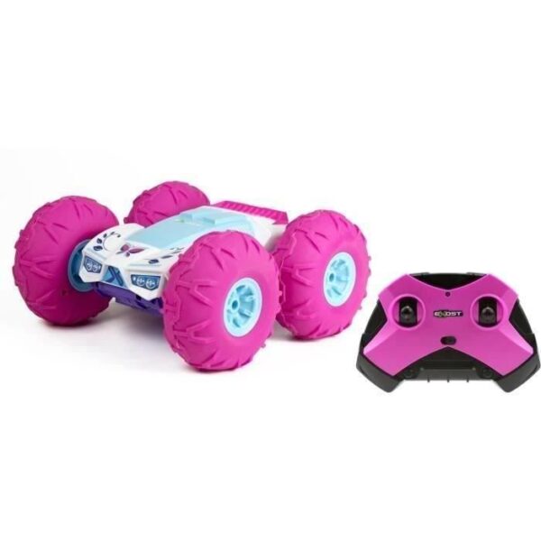 Remote controlled car 360 TORNADO PINK BATTERY - EXOST
