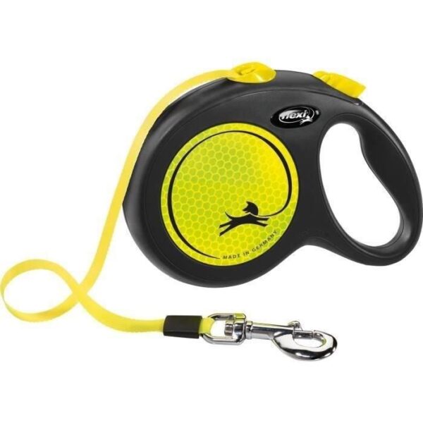 KERBL Flexi GiantNeon L Leash L - Length: 5 m - Max weight: 50 kg - For dog