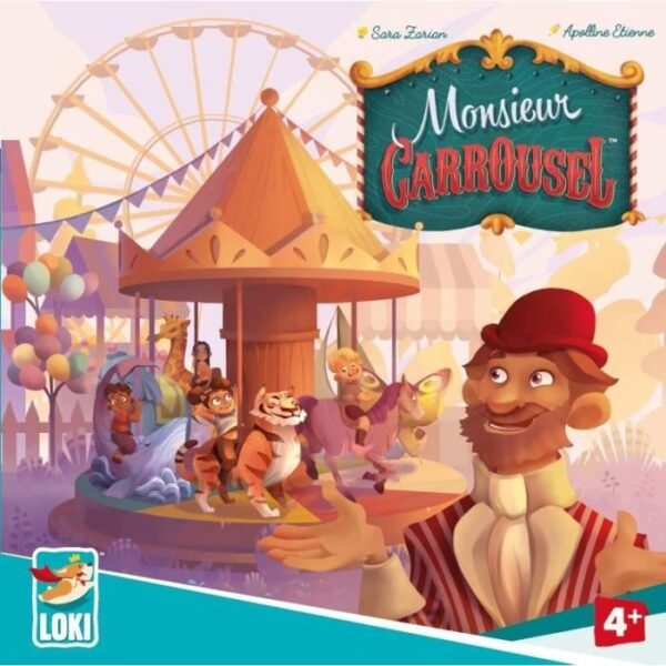 Mr. Carrousel - Game da tavolo - Cooperativo - di 4 anni - Loki - 51572