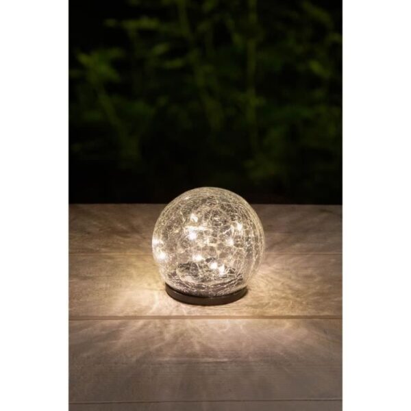 GALIX Sfera solare - Effetto vetro rotto - Ø 10 cm