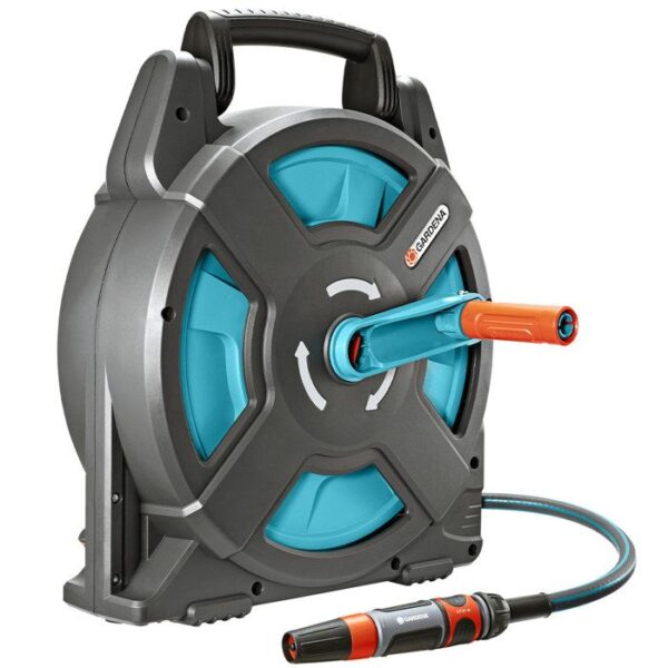 Gardena Portable Classic 15 Equipped Breakdore-Lét Pose 15m-Ø11mm-Complete PRET A L'Emploi kit-5 years warranty (2662-20)