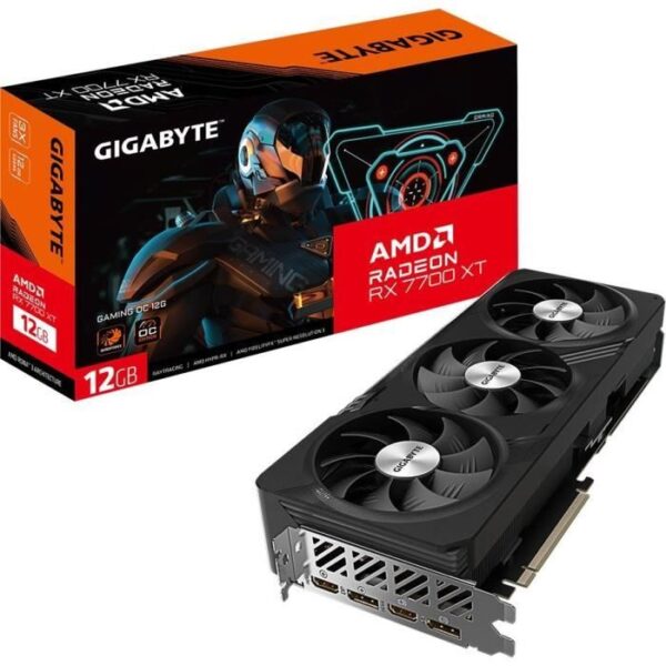 GIGABYTE - Graphics Card - Radeon RX 7700 XT GAMING OC 12G
