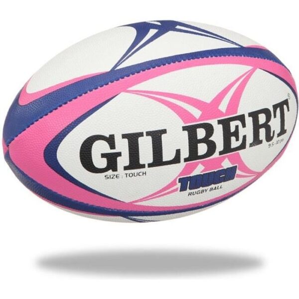 GILBERT Touch rugby ball - Size 4 - Man - Pink and blue