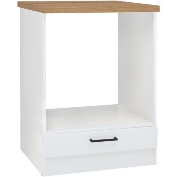 Junona Low Furniture Four 60 cm - Work plan - Brilliant white