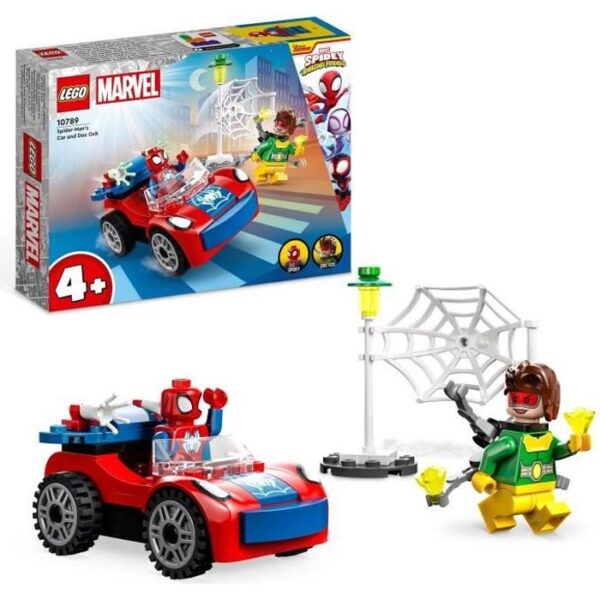 Lego Marvel 10789 Spider-Man and Doctor Octopus, toy with Spidey and Bricks