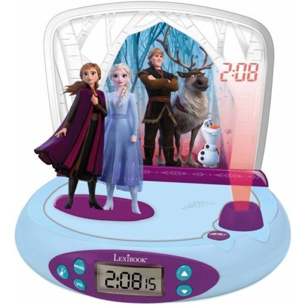 LEXIBOOK Frozen 2 - Projector alarm clock with sounds - RP510FZ