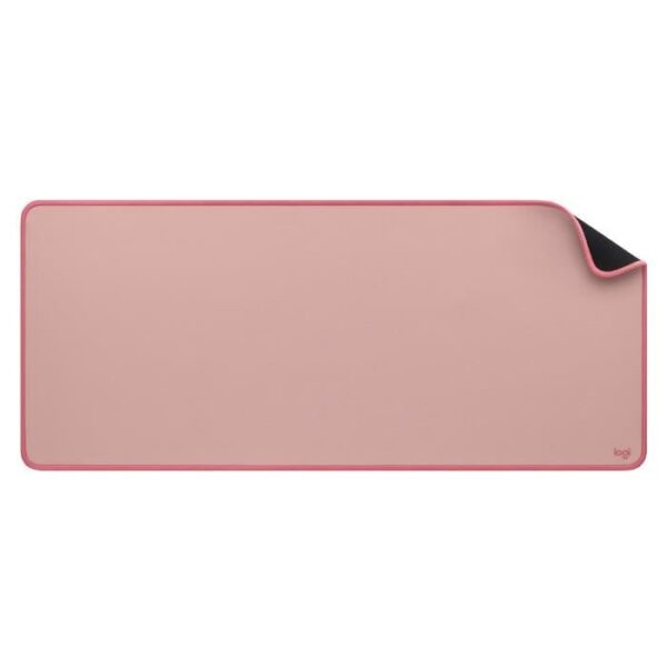 Tappetino da scrivania grande - Tappetino da scrivania Logitech - Serie Studio, multifunzionale ed esteso - Rosa