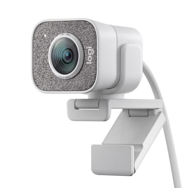 StreamCam Webcam - FHD - LOGITECH - White