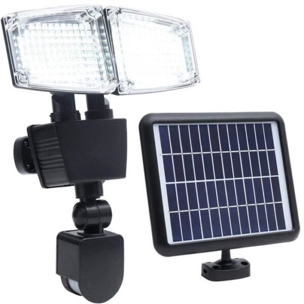Luma Garden - Douglas - Solar projector - H23cm - with LEDs - with motion detector - White