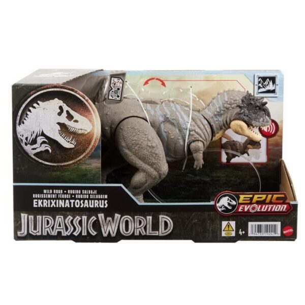EKRIXINATOSAURUS SOUND - MATTEL - HTK70 - DINOSAUR JURASSIC WORLD