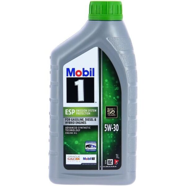Engine oil can - MOBIL1 - 5W30 ESP - 1 L - 4 seasons