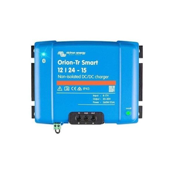 VICTRON ENERGY charger dc-dc converter orion smart 12 / 24-15a non-insulated