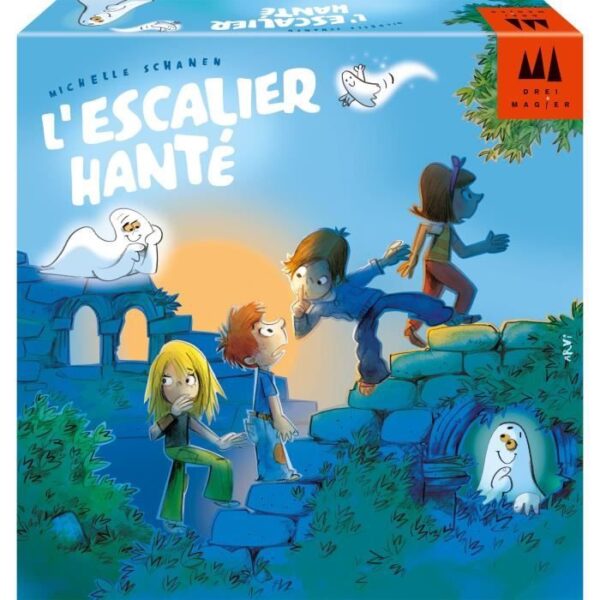 Board Game - SCHMIDT SPIELE - The Haunted Staircase - Ghost - Transformation - Memory - Strategy