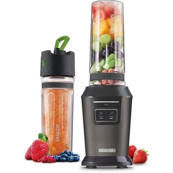 Frullatore - SENCOR - SBL 7178BK - 800 W - 2 velocità - Nero