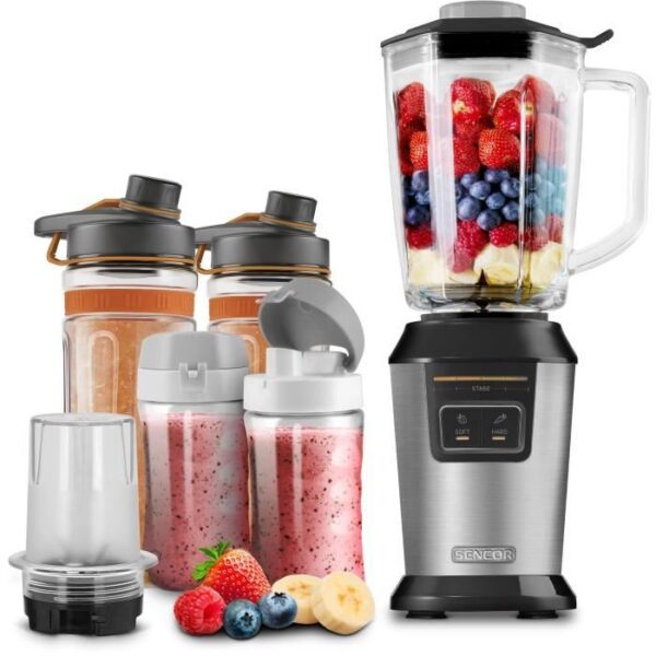 Smoothie blender - SENCOR - SBL 7570SS - 800 W - Silver
