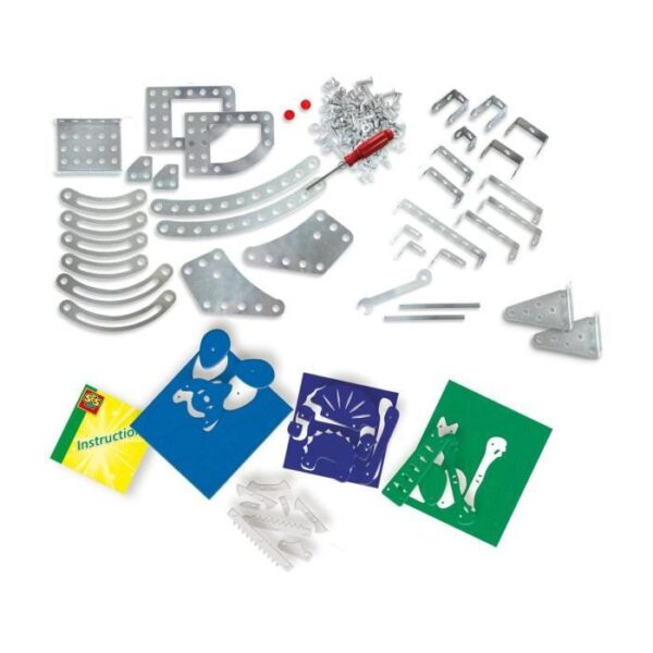 Metal dinosaurs construction kit - triceratops and spinosaurus