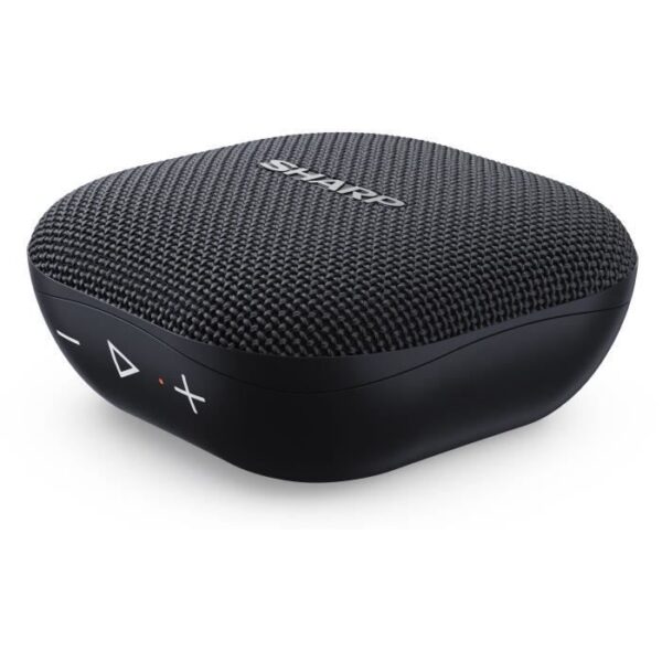 Portable Speaker - SHARP - GX-BT60BK - 6W - Bluetooth 5.0 - Waterproof and Robust