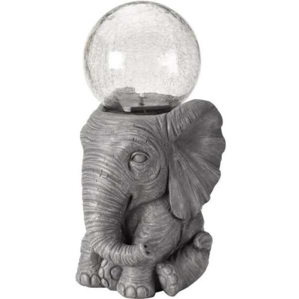Resina e vetro Elephant Orb