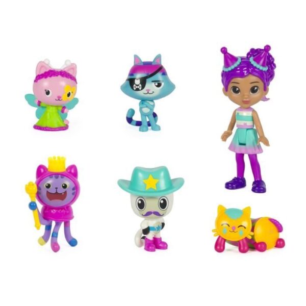 SPIN MASTER DELUXE CELEBRATION FIGURE SET Gabby's Dollhouse