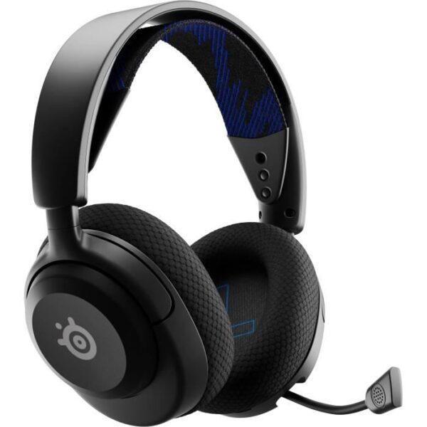 Wireless Gaming Headset - STEELSERIES - Arctis Nova 5P - Black - ClearCast 2.0 - 36 hour battery life