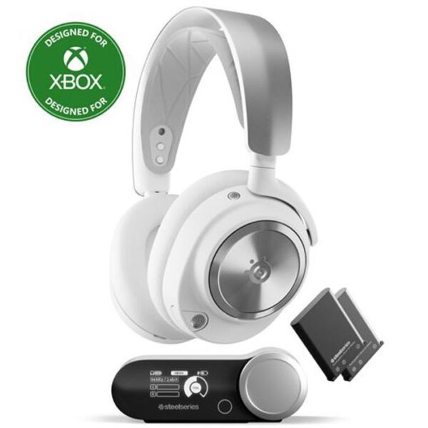 Wireless Gaming Headset - STEELSERIES - Arctis Nova Pro X - White