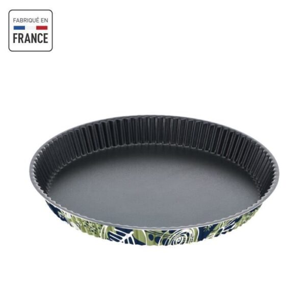 TEFAL Jungle 30 cm tart mold, Non-stick, Perfect release, Even heat diffusion, Made in France J5748402