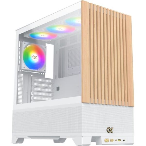 PC case - XIGMATEK - Endorphin WD Arctic (White) - Mid-tower - E-ATX format - Without power supply