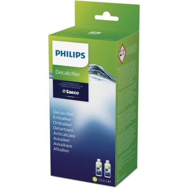 Special espresso machine descaler - PHILIPS - CA6700/22 - Pack of 2 bottles of 250 ml