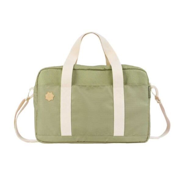 Badabulle Bowling Diaper Bag - Large Capacity 20L - Changing mat and stroller clips included, Olive