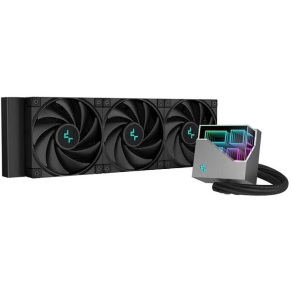 Watercooling AIO - DEEPCOOL - LT720 (Black) - Intel/AMD Compatible - 3x120mm PWM Fan