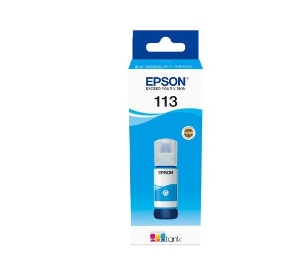 Ink bottle - EPSON - Cyan - EcoTank 113