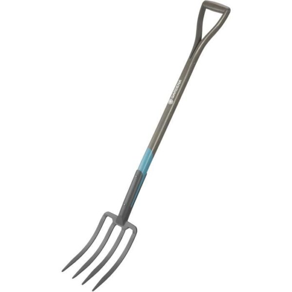 GARDENA NATURAL BECHER FORCE-WOOD HANDS 100% FSC-ERGO HAPE EN D-Dressed steel teeth-10 years warranty (17002-20)