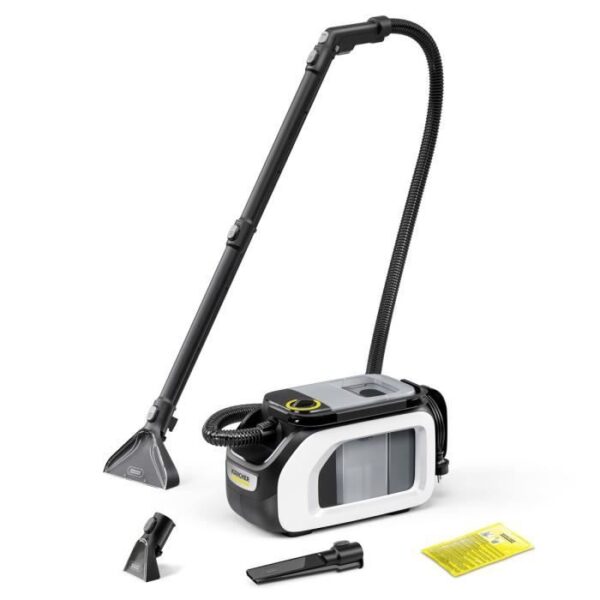 Karcher SE 3 Compact Stain Remover - Deep Cleaning - 500W - 1.7L Tank - Accessories Included