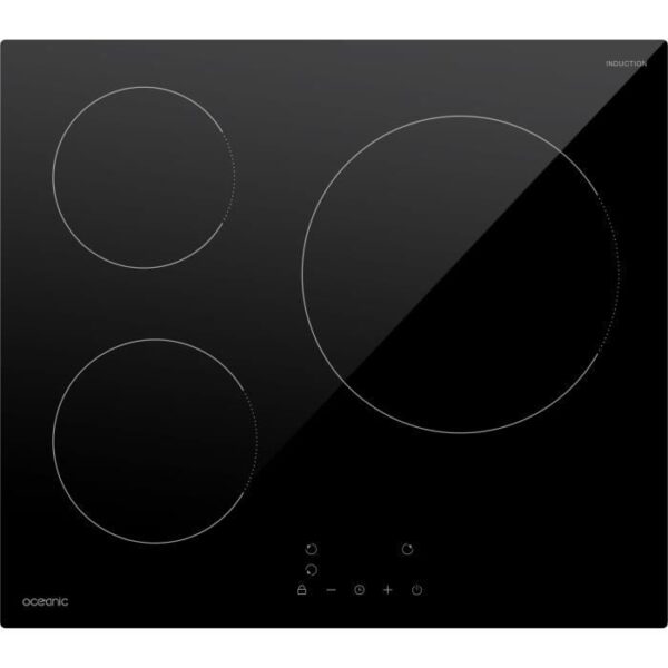 OCEANIC induction hob 3 burners L60 x D52 cm OCEATI3Z7B