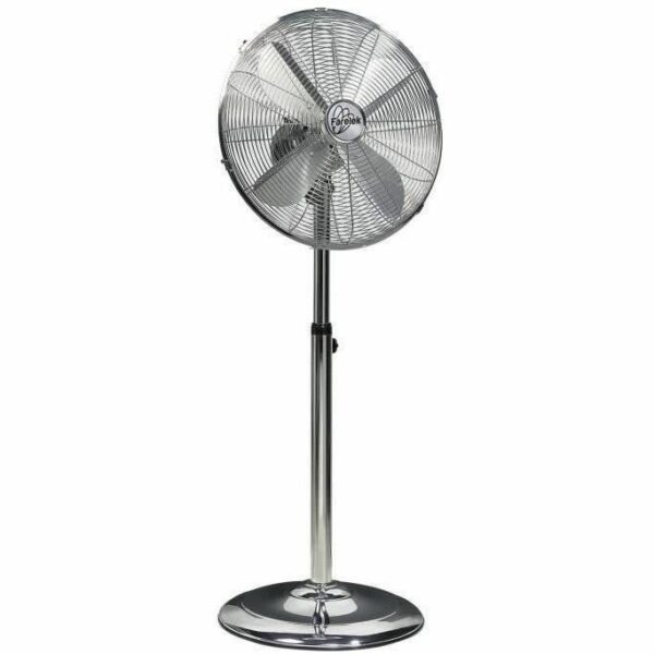 Arizona - Foot fan Ø40cm 50W chrome oscillating