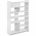 Shoe cabinet - MÜNSTER - White - 12 pairs of shoes - 71.5 x 25 x 109 cm – Bild 3