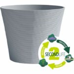 Flowerpot - GARDEN ID - Green Care Sense Blue Stone - 50 x 41 cm - 10 year warranty - 100% recycled - UV and frost resistant - Image 2