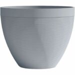 Flowerpot - GARDEN ID - Green Care Impact Blue-Grey - 30 x 26 cm - 10-year guarantee - 100% recycled - UV/frost resistant