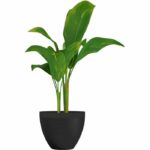 Flowerpot - GARDEN ID - Green Care Impact Black-Anth - 30 x 26 cm - 10-year guarantee - 100% recycled - UV/frost resistant - Image 3