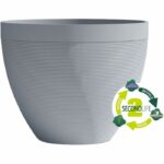 Flowerpot - GARDEN ID - Green Care Impact Blue-Grey - 40 x 31 cm - 10-year guarantee - 100% recycled - UV/frost resistant - Image 2