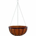 Suspension+coco - GARDEN ID Georgain - Ø35 H19 cm - Premium coco - Solid structure - Deep for plant development