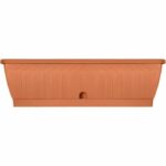 Planter - GARDEN ID Terraflor - Terra 60 cm - Solidity - Water reserve - Recycled & 100% recyclable - Volume for plants.