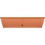 Planter – GARDEN ID Terraflor – Terra 80 cm – Solidity – Water reserve – Recycled & 100% recyclable – Volume for plants.