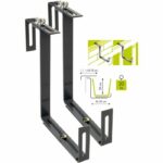 Balcony Hook - GARDEN ID Standard 2x - Double Adjustability - High Load - Simplified Assembly
